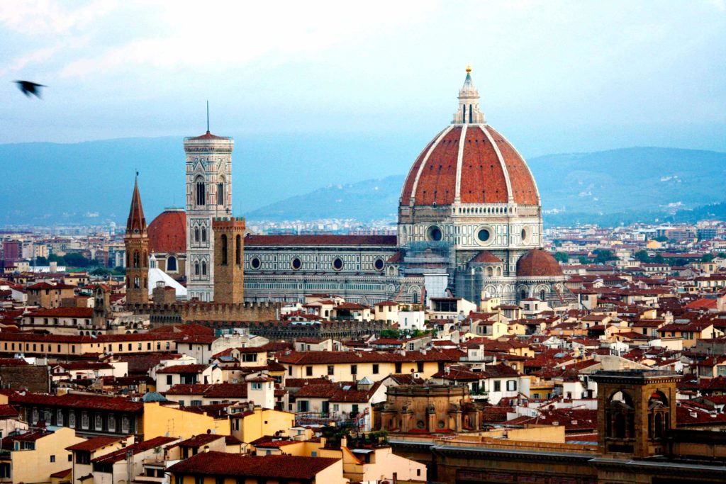 Panoramica del Duomo di Firenze