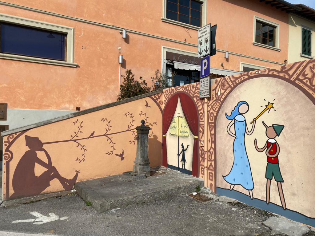 L'arte di strada a Sesto fiorentino. Pinocchio Collodi